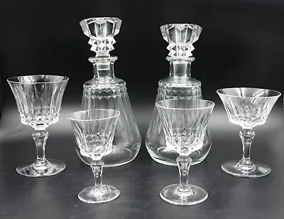 Buy French Baccarat Buckingham Crystal 47 Pieces Glassware Glasses Decanter Pair • 5,492.55£