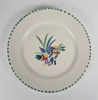 Buy Vintage Poole Pottery Side Plate Floral Design • 5£