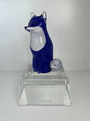 Buy Leicester City FC 2015-16 Premier League Champions Langham Glass Sculpture • 68£
