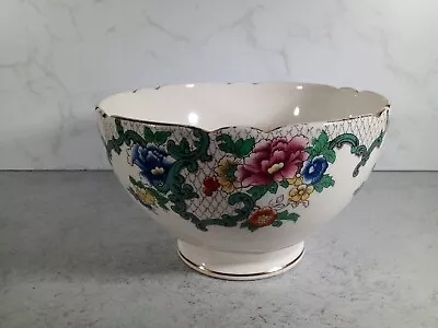 Buy Royal Cauldon Pottery Floral Sugar Bowl Circa 1930-50 • 6.90£