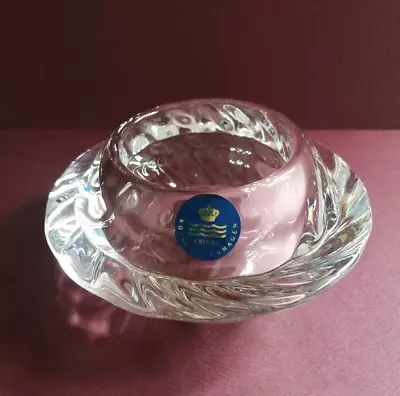 Buy Vintage Royal Copenhagen Crystal Ripple Candle Holder Labelled • 4.99£