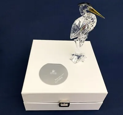 Buy Swarovski Figurine Silver Heron #221627  & COA • 189.75£