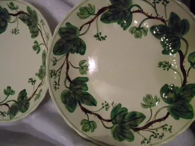 Buy Antique Vintage Blue Ridge Southern Potteries Ivy Design Two Big Salad Bowls! 8  • 27.33£