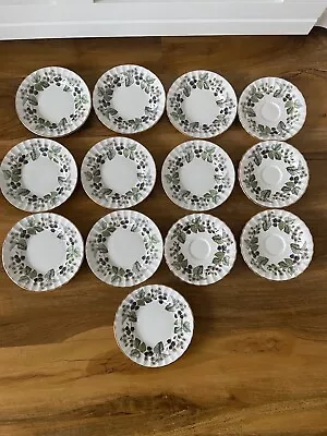 Buy Royal Worcester Lavinia 9 Side Plates And 4 Saucers • 10£