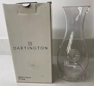 Buy Dartington Crystal Glass Vintage  Grapes  Carafe In Original Box ExCondition • 25£