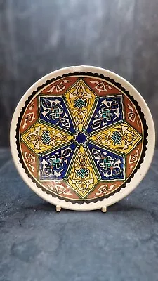 Buy Kutahya Iźnique Hand Made Plate, Turkish Pottery Wall Plate 7  • 25£