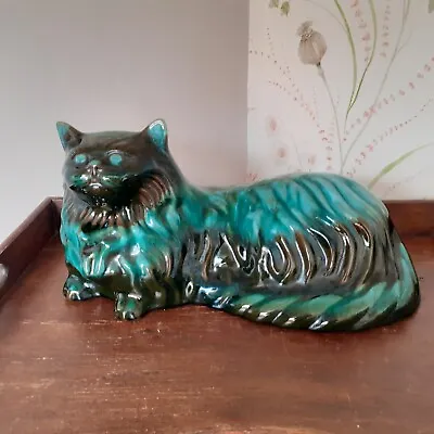 Buy Vintage Blue Mountain Pottery Canada Large Cat • 13£