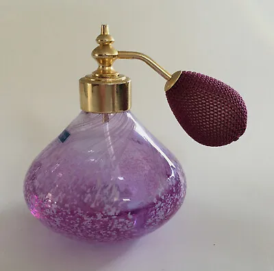 Buy Modern ‘Caithness’ Glass Scent / Perfume Atomiser Bottle  • 22.50£