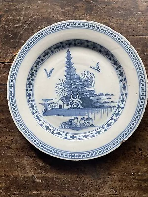 Buy London 18th Century C Delft Blue & White Plate,Lambeth • 100£