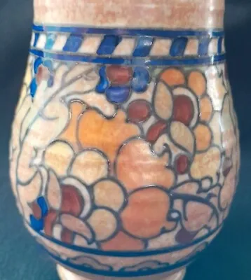 Buy Charlotte Rhead Signed Byzantine Vase Crown Ducal Pattern #2681 • 89£