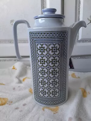 Buy Hornsea Pottery Pale Blue Coffee Pot Perfect Condition • 24.99£