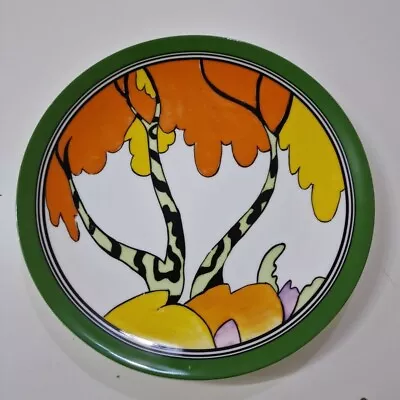 Buy  Clarice Cliff  Honolulu  Design Plate In Pristine Condition By Wedgwood • 42£