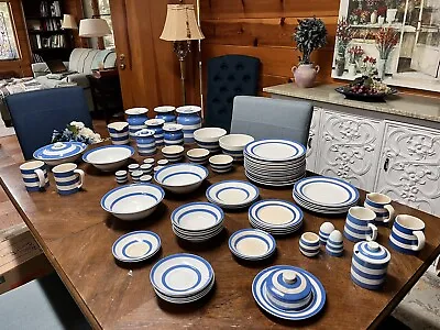 Buy Blue Cornishware- 70 Pieces • 332.06£