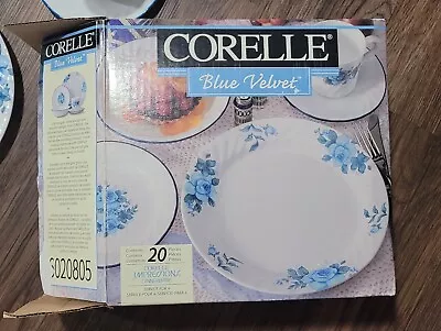 Buy Corelle Blue Velvet 25 Pc Set • 115.29£