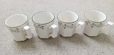 Buy Set Of 4 X Johnson Brothers Eternal Beau Tea Coffee Mugs - VGC • 9.99£