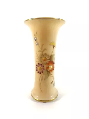 Buy Royal Worcester Vase Shape Number 923 Dated 1913 / Wild Flowers Ref 1321/1 • 18£