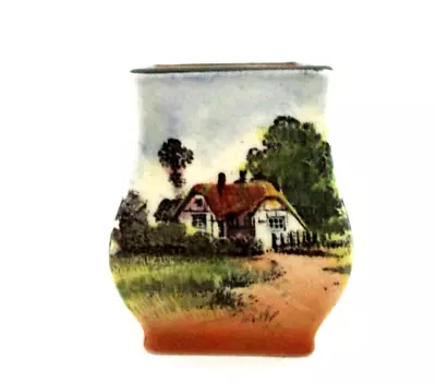 Buy Rare Royal Doulton Seriesware Miniature Vase - Countryside D3647 - Excellent !! • 35£