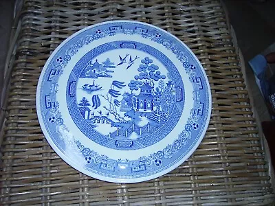 Buy The Spode Blue Room Collection  Willow   11.5  Domed Cake Plate  • 10£