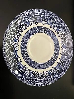 Buy Blue Willow China, Made In England, Plate 5.5  Vintage Churchill • 4.74£