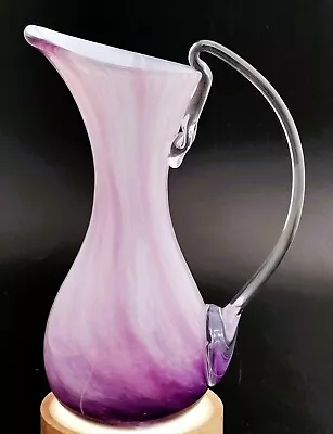 Buy Alum Bay (Isle Of Wight) Mouth Blown Art Glass Jug Vase • 17.99£