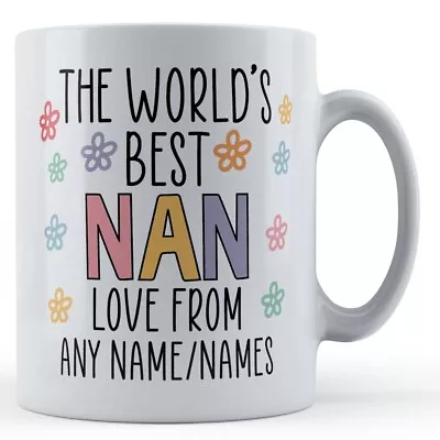 Buy Personalised Worlds Best Nan - Gift Mug • 10.99£