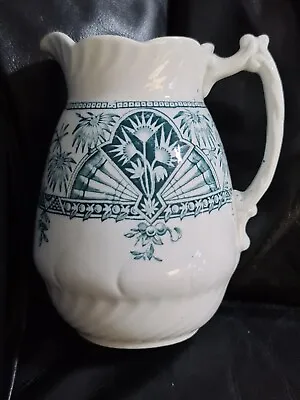 Buy Ceramic Art Co (1905) Ltd, Crown Pottery Queen Anne Pattern Jug / Pitcher. • 24.99£