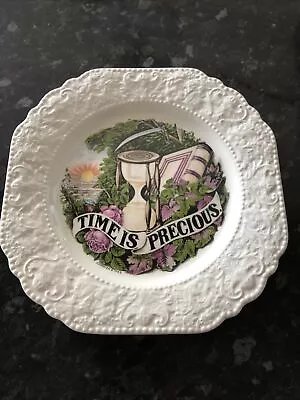 Buy Lord Nelson Pottery Plate Ironstone Collector Plate Square With Embossed Border • 12.99£