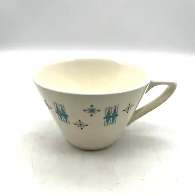 Buy Salem China Rare Hard To Find American Pattern Blue Star Design White Cup Atomic • 14.36£