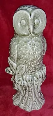 Buy Lovely Tall Owl Figurine Statue Ceramic Pottery Vintage. Ref00024 • 35.80£