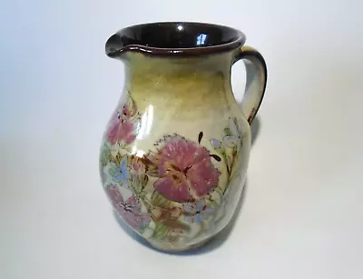 Buy Large Chelsea Art Pottery Jug, 7½  / 19cm, Floral Design • 29.95£