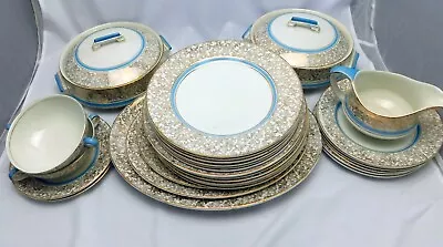 Buy Palissy Pottery Dinner Service In Used Condtion • 39.99£