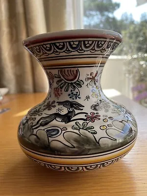 Buy Pretty Hand Painted 'Coimbra ' Portugal Vase 12 Cm High • 9.50£