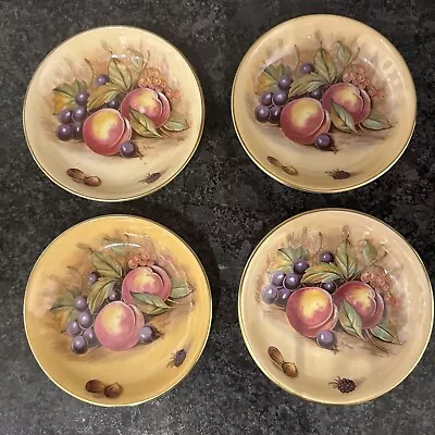 Buy Aynsley Orchard Gold D Jones 4 X  Small Dishes . VGC • 47£