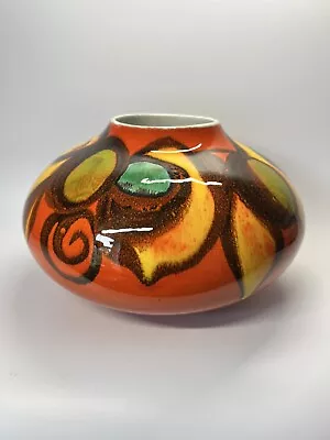 Buy Vintage Poole Pottery Delphis Squat Vase Number 32 Andree Fontana • 39.99£
