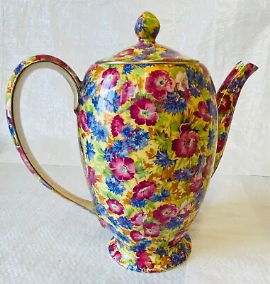 Buy Vintage Royal Winton Grimwades CHINTZ Teapot / Coffee Pot PAT NO 301868 Gift • 69£