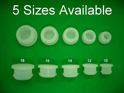 Buy Pair Of Replacement Flexi Silicone Stoppers For Vintage Salt & Pepper Cruet Sets • 4.59£