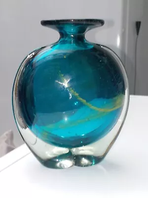 Buy Vintage Mdina ~ Sea & Sand ~ Vase.  FREE UK P&P • 15.99£