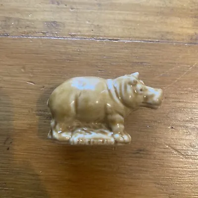 Buy Wade Whimsie Hippo 1970s-80s - Collectable - Ceramic Zoo Animal • 0.99£