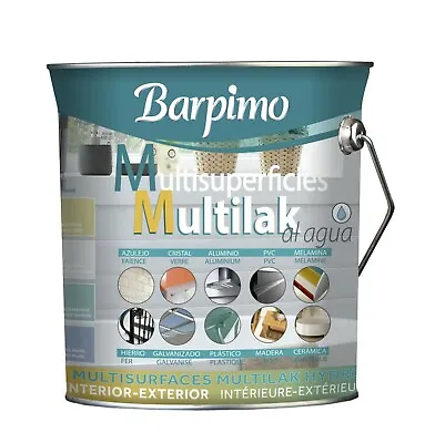 Buy Multilak Water-Based Multi-Surface Paint : Tile PVC Glass Iron Wood Bathroom • 17.50£