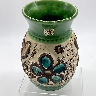 Buy Bay Keramik Fat Lava Pottery Vase 17cm MCM German 70s • 45£