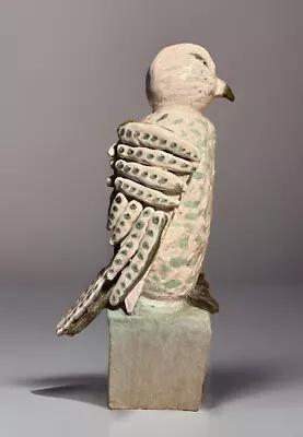 Buy Vintage Studio Pottery Bird Sculpture 16“ Terracotta  • 158.48£