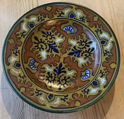 Buy Gouda Pottery Hand Painted Charger Plate Antique Dutch.  Rhodian Pattern. • 20£