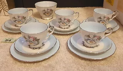 Buy Royal Stafford Bone China White Lady 16 Piece Tea Set • 35£