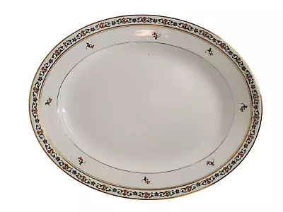 Buy Vintage John Maddock & Sons Royal Vitreous England Oval Serving Platter • 14.25£