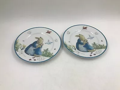 Buy Beatrice Potter Ceramic 8in Peter Rabbit Plate Set Of 2 AA02B09032 • 39.56£