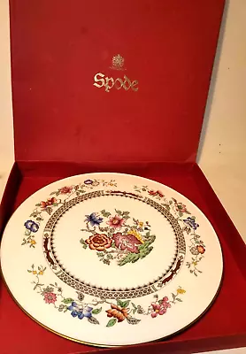 Buy Spode Chinese Rose Cake Gateaux Plate Cheese Board Bone China • 14.99£
