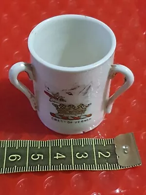 Buy Crested Ware China Loving Cup Crest Of Vernon (CCB14) • 10£