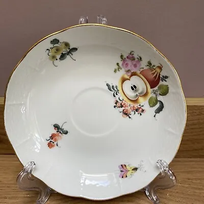 Buy Herend Porcelain Fruits And Flowers Saucer - 14cm 707/BFRN • 28£