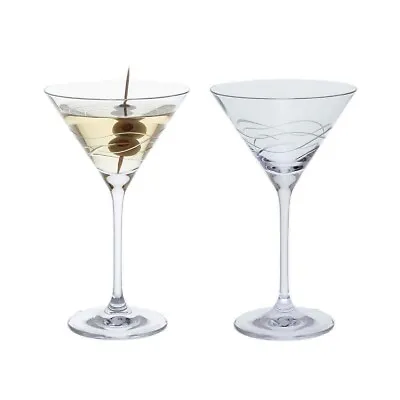 Buy Dartington Crystal Twilight Martini Pair • 47.94£