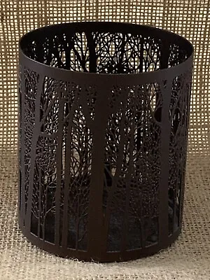 Buy Yankee Candle Forest Silhouette Candle Votive Holder Laser Cut Metal - No Glass • 8.63£